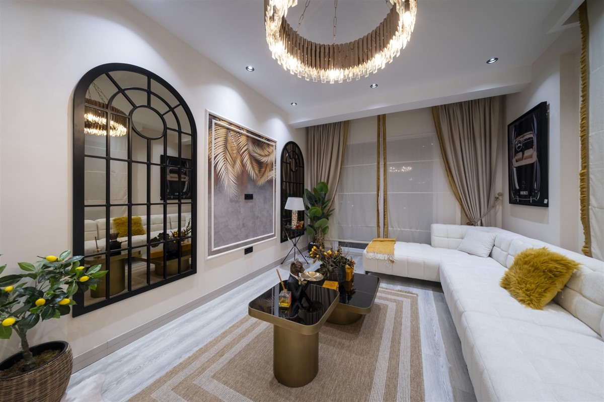 Arpaçbahşiş  İlkem Silver'da Satilik 2+1 Deniz Manzarali Köşe Daire