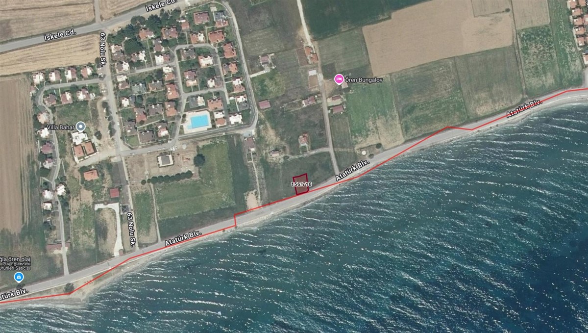 Milas Ören'de Denize Sifir Satilik Tarla