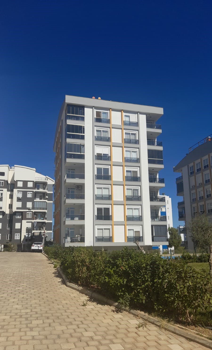 Mazidaği, Lavanta Sitesi'nde, Çift Havuzlu Arakat Kiralik 2+1
